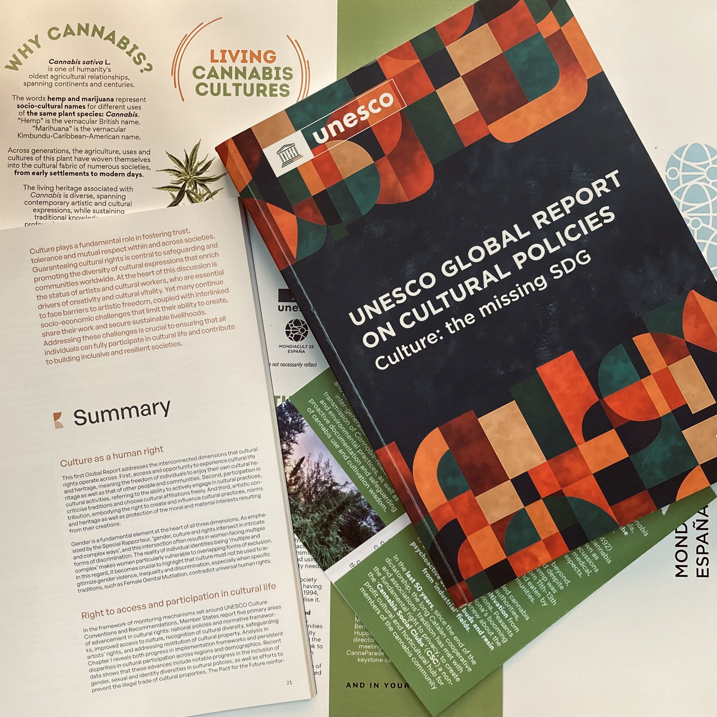 Declaration of Independence of the Cannabis Embassy from Barcelona during the 2025 UNESCO MONDIACULT Conference